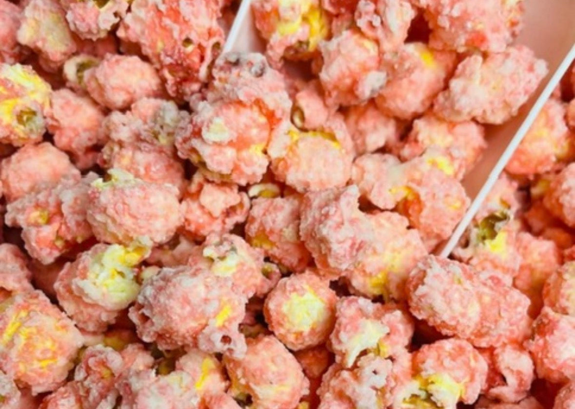 Strawberries & Cream Popcorn